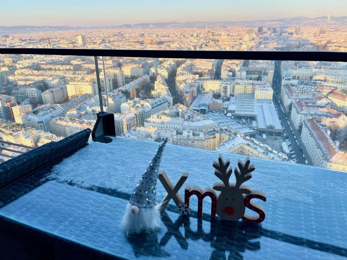 Triiiple Level 31 - Sonnenwohnen Apartment Mit Fantastischem Ausblick Und Parkplatz 维也纳 外观 照片