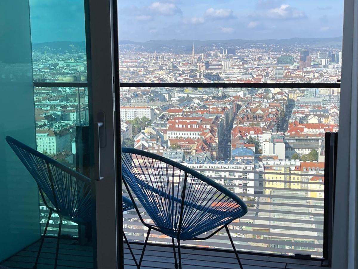 Triiiple Level 31 - Sonnenwohnen Apartment Mit Fantastischem Ausblick Und Parkplatz 维也纳 外观 照片